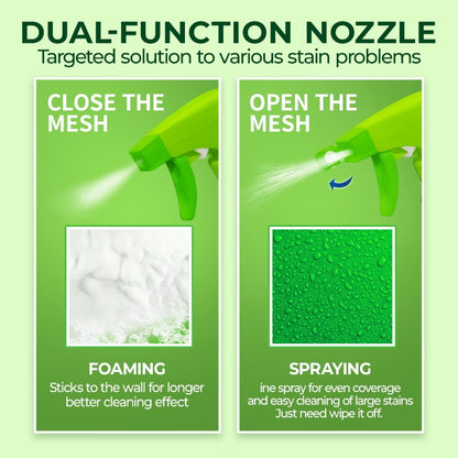 Extra-large capacity!! One bottle lasts a year.Plant-Based All-Purpose Cleaner | Eco-Friendly Stain Remover