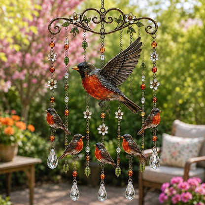 📢📢LAST DAY SALE 50% OFF🐦🎐Graceful Hummingbird Wind Chime