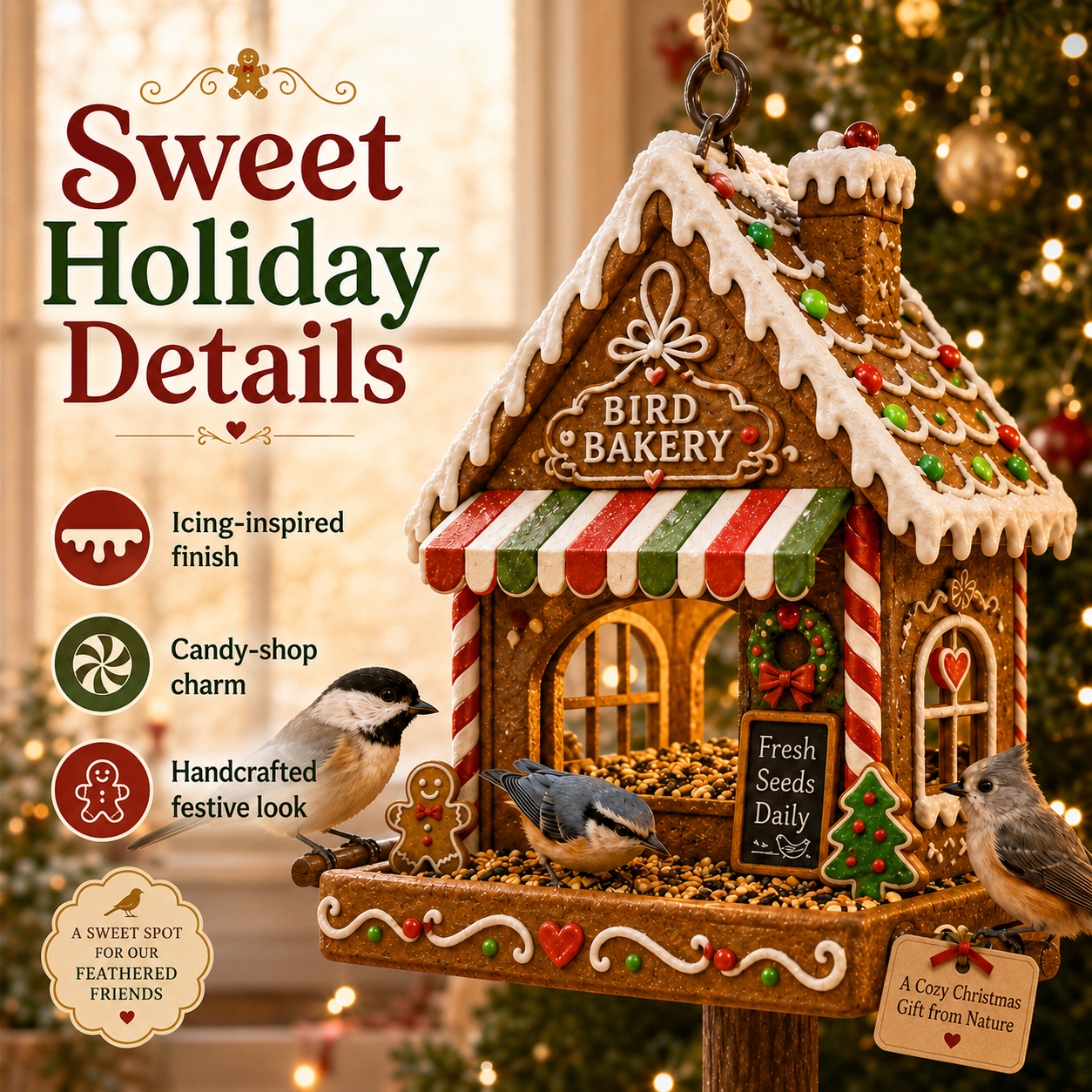 🎄 Christmas Bird Feeder Collection