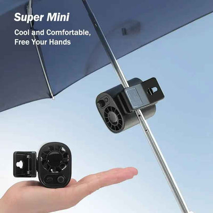 ❄️ Car Clip-On Fan with LED Display – Stay Cool Anywhere You Drive
