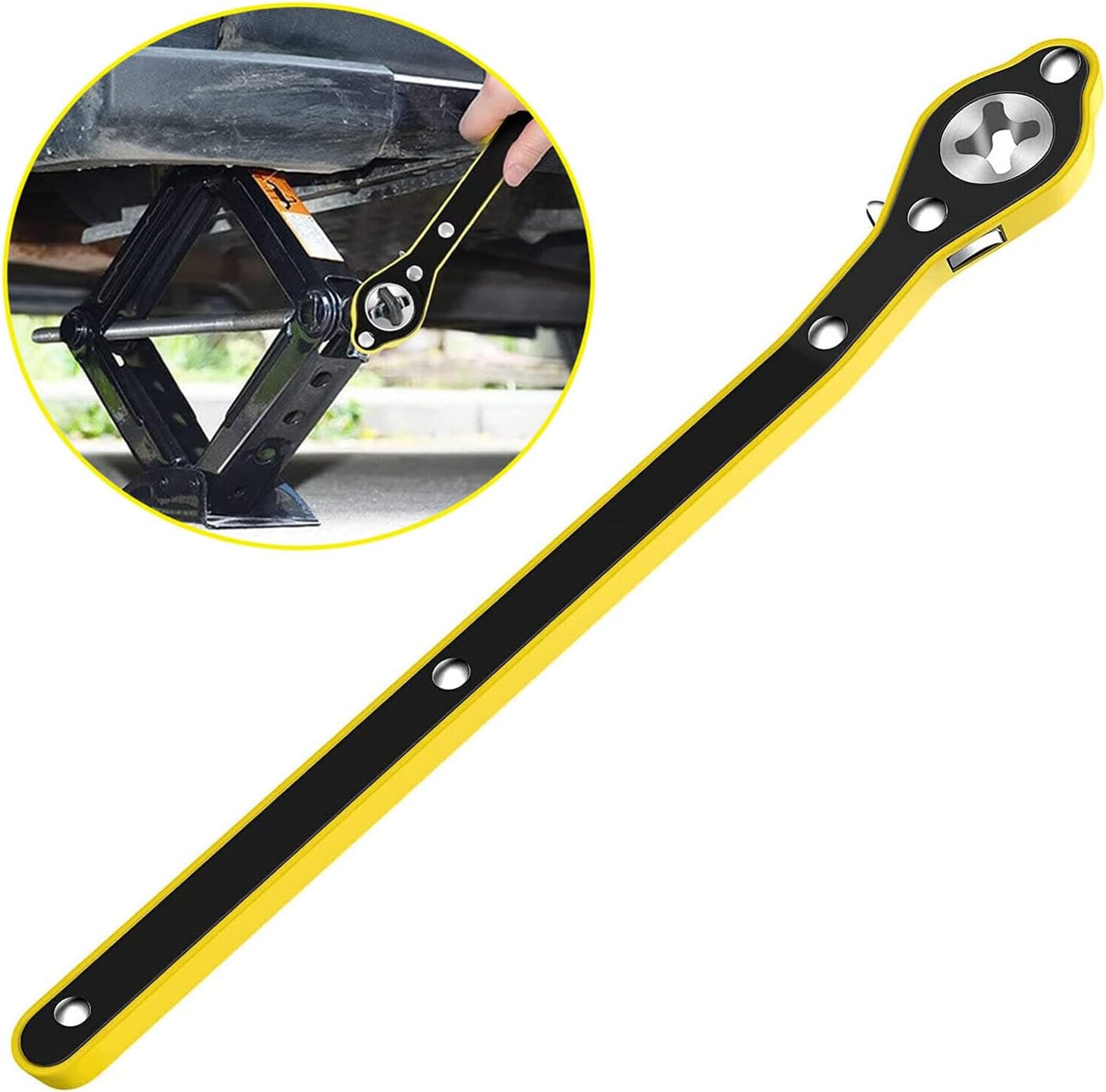 🔥🔥🔥New arrival Car Labor-saving Jack Ratchet Wrench🔥🔥🔥