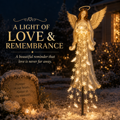 👼Today Only: Get 49% Off👼 Solar Angel Remembrance Garden Light👼
