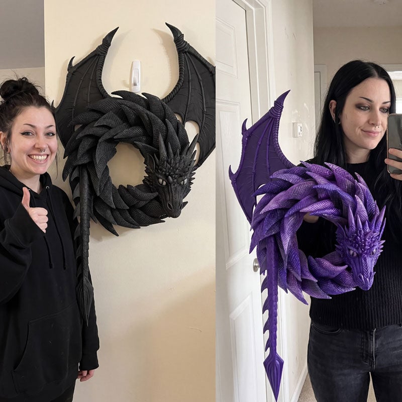 🐉Handmade Dragon Wreath