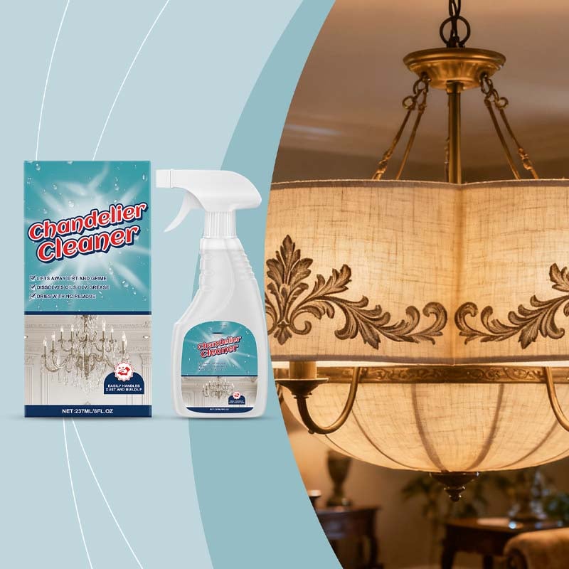 🔥 HOT SALE 🔥49% OFF🧼 Light Fixture Cleaning Spray | Powerful stain removal · Safe for all materials with no residue · Protects metal from oxidation · Suitable for chandeliers and decorative lights