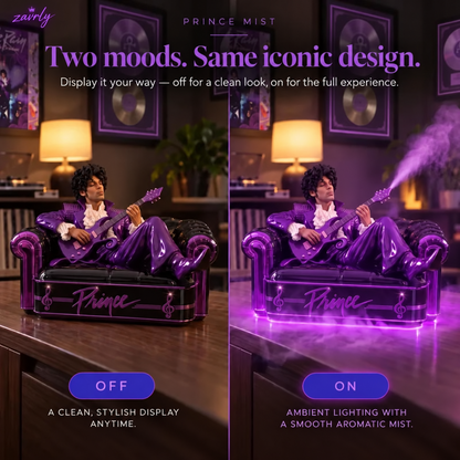 💜🎸 Prince Mist – Music-Inspired Guitar Diffuser & Collectible Decor