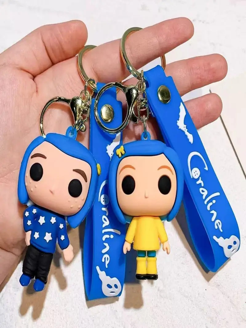 Cute PVC keychain charm