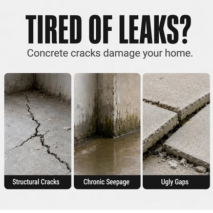 🛠️ Waterproof Concrete Crack Filler for Concrete Repair