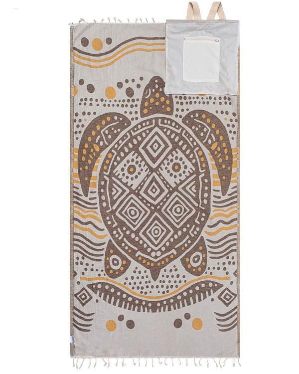 2-in-1 Sand-Free Towel Backpack | 100% Organic Cotton