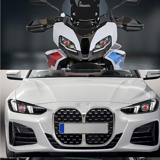 👁️ Demon Eye RGB Headlight Kit – Animated Iris Car Lighting Upgrade