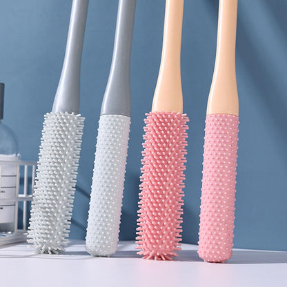 🦶 Long-Handle Toe Gap Cleaning Brush – Soft Exfoliating Foot Scrubber 🧼