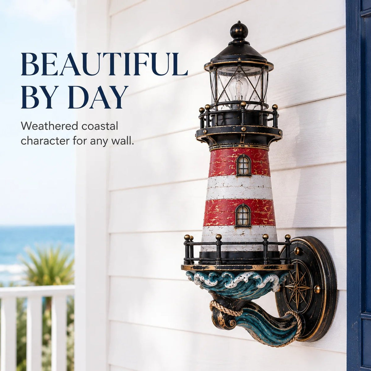 ✨Today Only: Get 50% Off🔥 - 🌊Vintage Coastal Lighthouse Wall Light