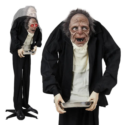 🎃👻 Bring Your Halloween to Life with This Terrifying Animated Horror Figure!