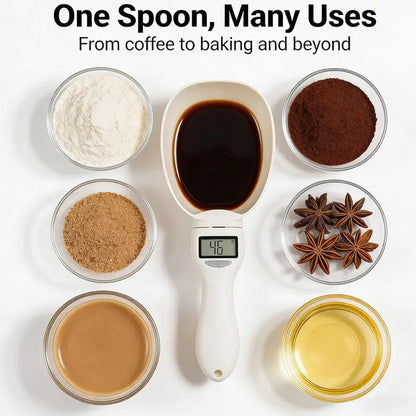 Your Ultimate Kitchen Tool: Digital Measuring Spoon Scale — LCD Kitchen Measuring Spoon Scale
