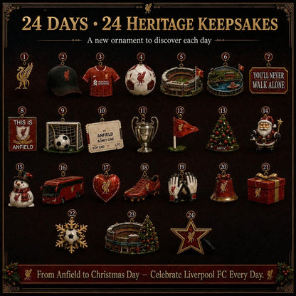 🎄 You’ll Never Walk Alone Football Christmas Advent Calendar