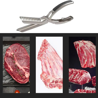 📢📢50% OFF !! ⏰Stainless Steel BBQ Rib Skinner