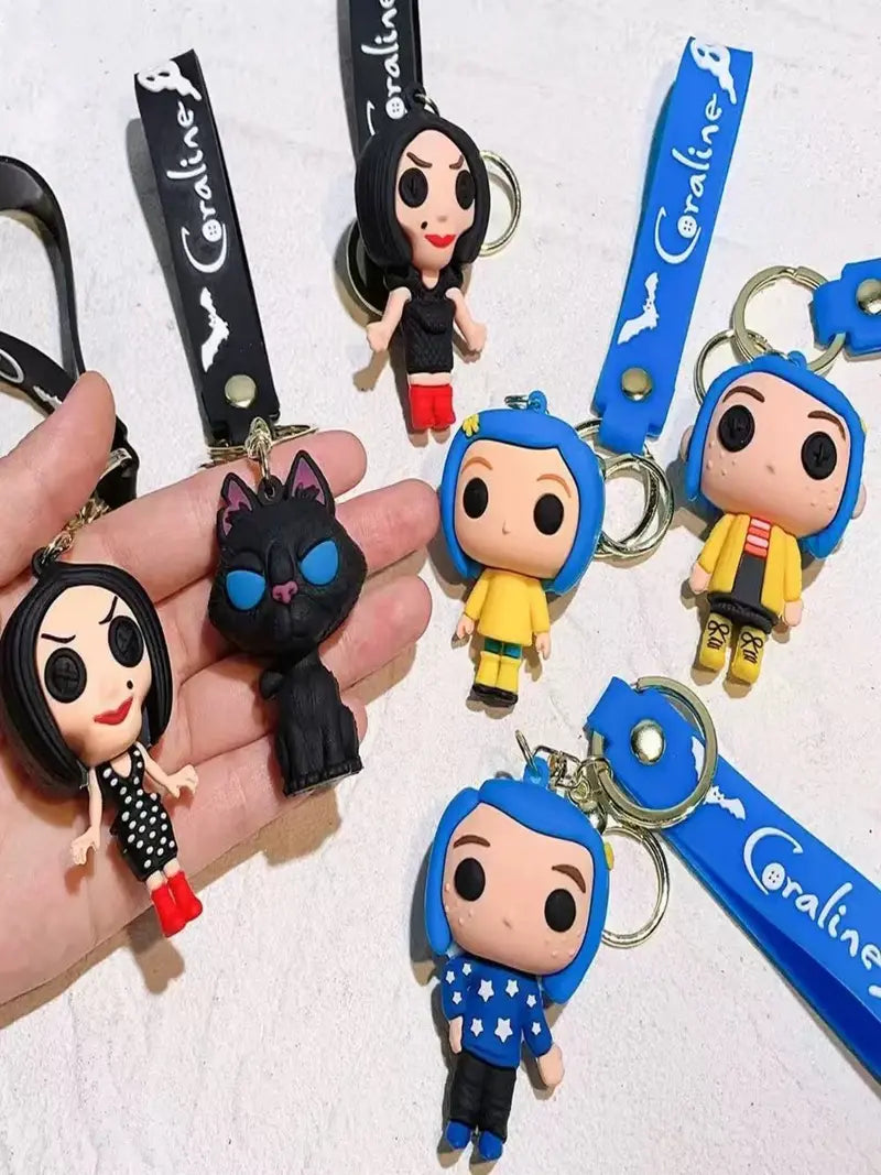 Cute PVC keychain charm