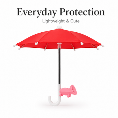 Mini Phone Umbrella Shade – Sun & Rain Protection for Smartphones
