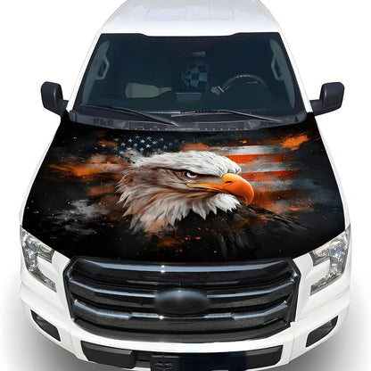 🎉4th Of July Flash Sale 65K+🔥American Car Hood Flag🦅No Glue No Tools🚗 Install in 1 Minute