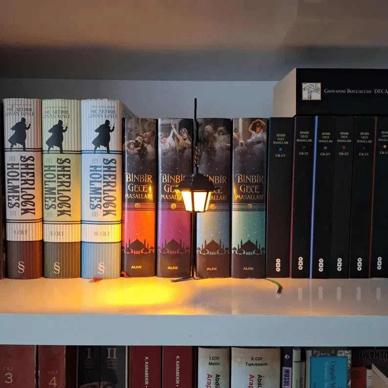 Ghost Bookshelf Lantern
