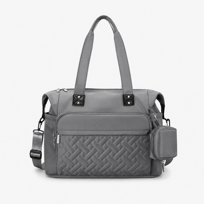 ✨ Chic Quilted Waterproof Large Capacity Travel & Lunch Tote Bag