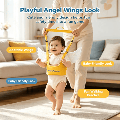 👶 Ergonomic Toddler Walking Assistant Harness – Breathable Safety Walker 👣