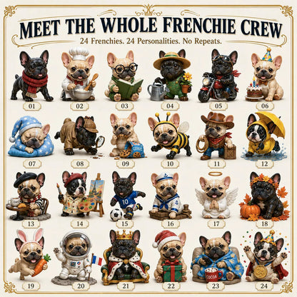 🐶 24-Day Frenchie Advent Calendar – A New Pup Every Day 🎄