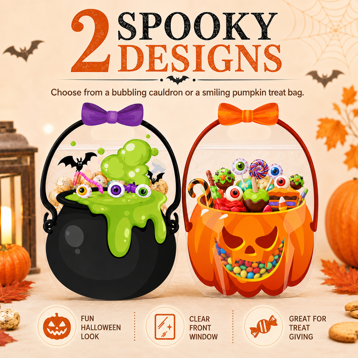 🔥 FLASH SALE 45% OFF 🎃 2026 NEW Halloween Candy Bags