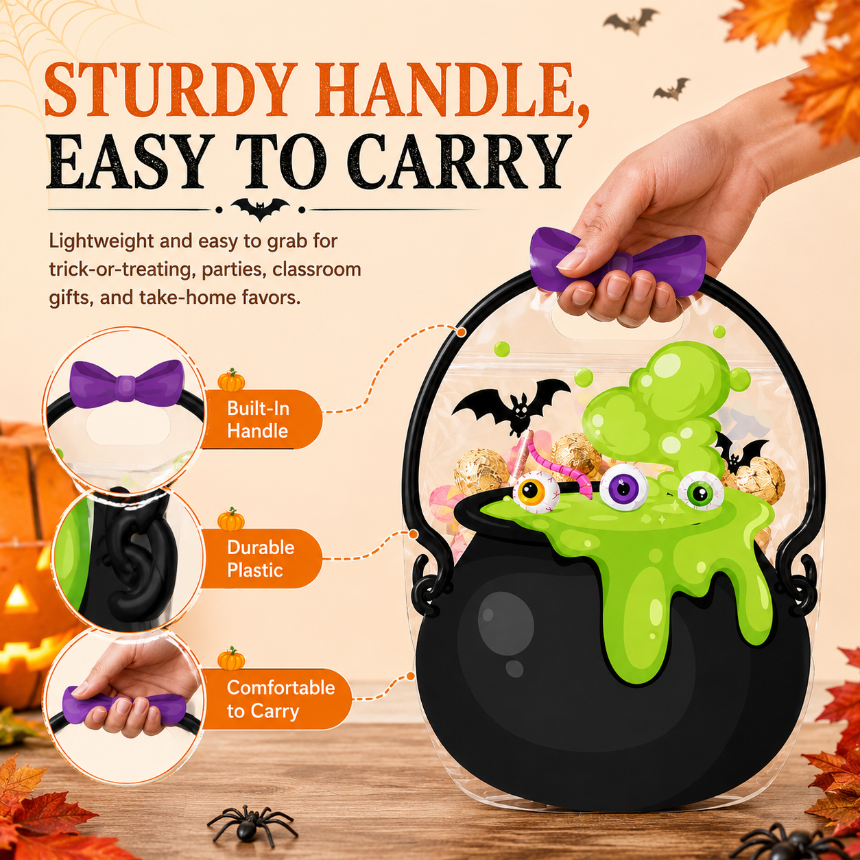 🔥 FLASH SALE 45% OFF 🎃 2026 NEW Halloween Candy Bags