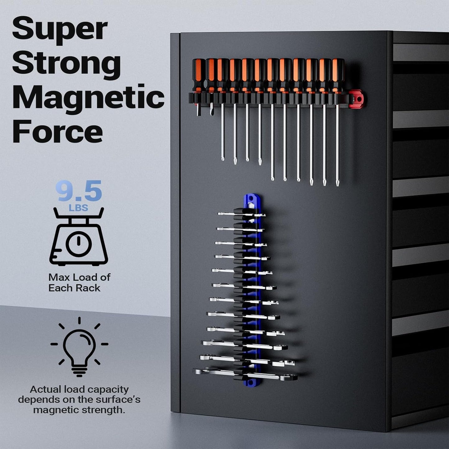 🔥LAST DAY 49% OFF - 🛠️ Magnetic Tool Organizer for Your Garage