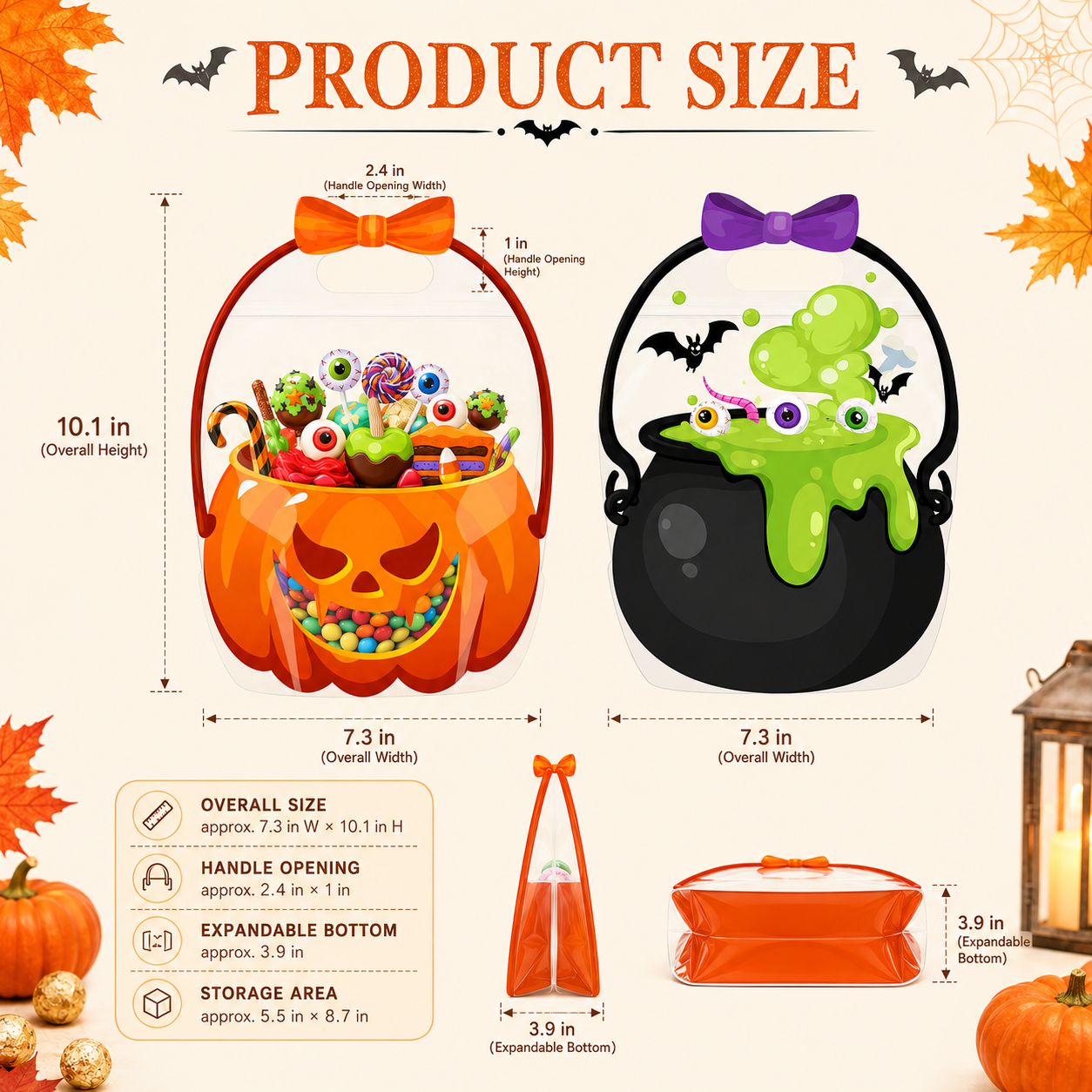 🔥 FLASH SALE 45% OFF 🎃 2026 NEW Halloween Candy Bags