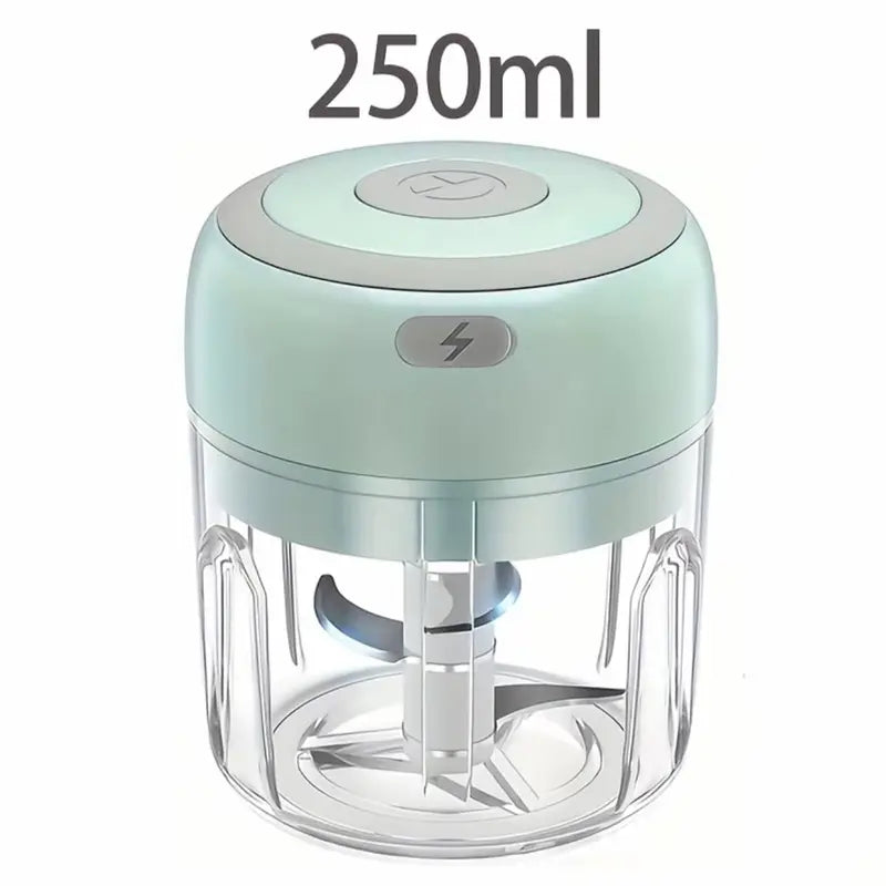 🥗⚡ Mini Electric Food Chopper – Fast 4-Blade Kitchen Grinder