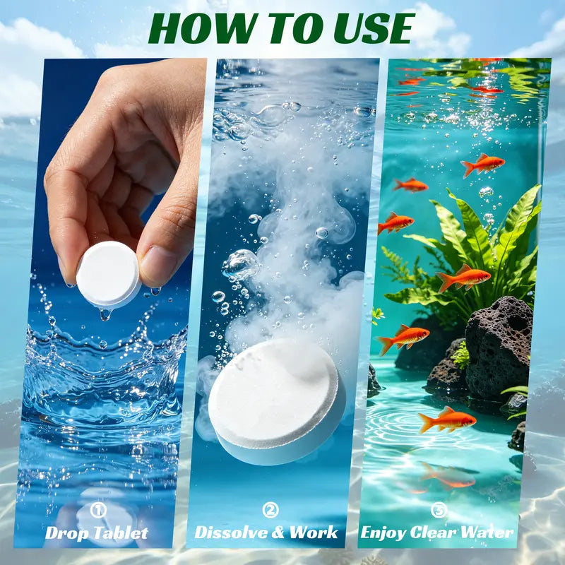 🔥Hot Sale🔥Powerful Aquarium Water Purification Tablet