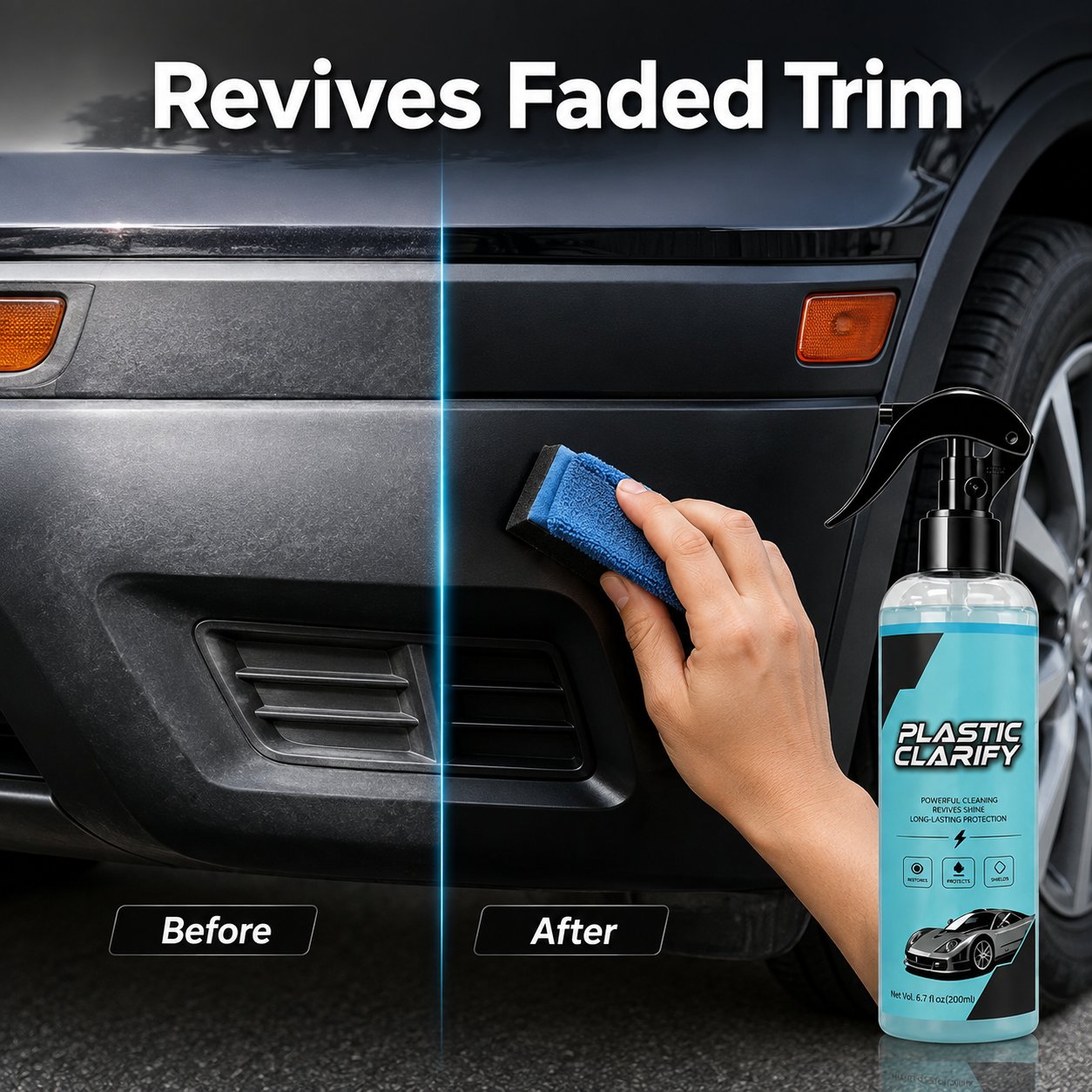 🚗 Automotive Plastic Restorer — Revive, Shine & Protect