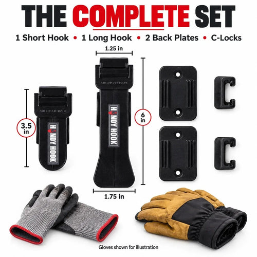Utility Glove Storage Snap Clip | Never Lose Your Work Gloves Again