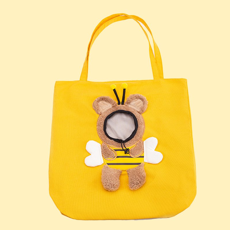 🐾 Cute Head-Out Pet Carrier Bag for Cats & Small Dogs
