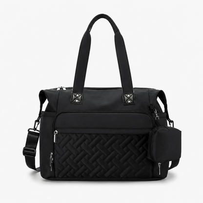 ✨ Chic Quilted Waterproof Large Capacity Travel & Lunch Tote Bag