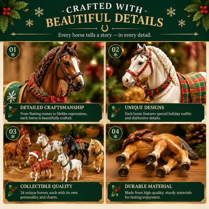 🔥🎁🐴 Christmas Horse Advent Calendar--24 Days of Horse Friends & Holiday Memories 🎄