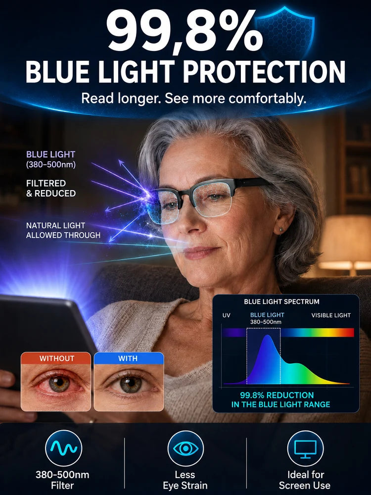 🔥 AI Smart Glasses with Real-Time Translation, Smart Zoom & Solar-Powered Color-Changing Lenses 👓