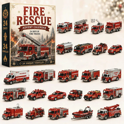 🎄 Vehicle Advent Calendar – 24 Construction & Farm Vehicles