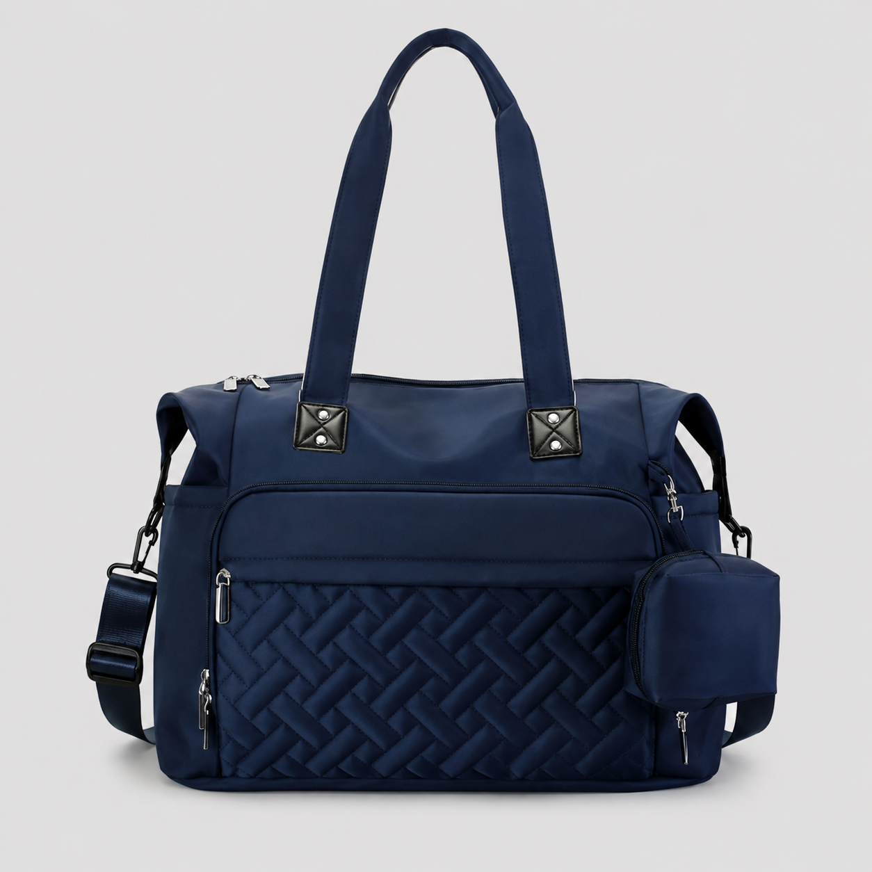 ✨ Chic Quilted Waterproof Large Capacity Travel & Lunch Tote Bag