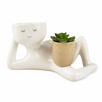 🌱Funny Desk Plant Planter – Fun Desk Decoration with Personality