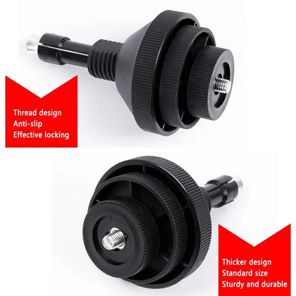 💯 Universal Single Disc Clutch Alignment Tool with 2 Replaceable Plastic Sleeves for Cars & Light Trucks