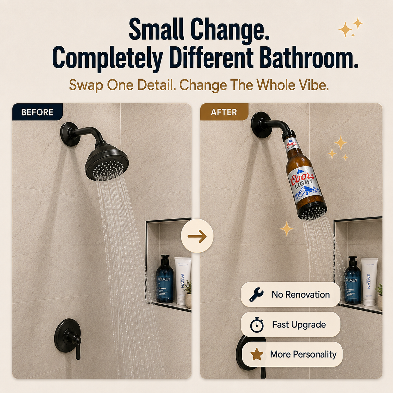 🍺Beer Shower Head