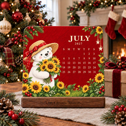 🌱 2027 Plantable Seed Calendar – Botanical Art