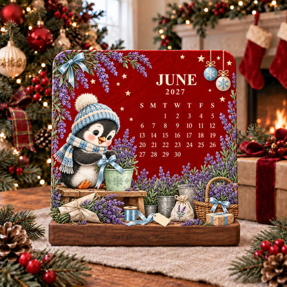 🌱 2027 Plantable Seed Calendar – Botanical Art
