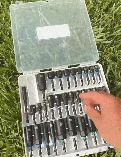 80-Piece Premium Magnetic Impact Nut Driver Set