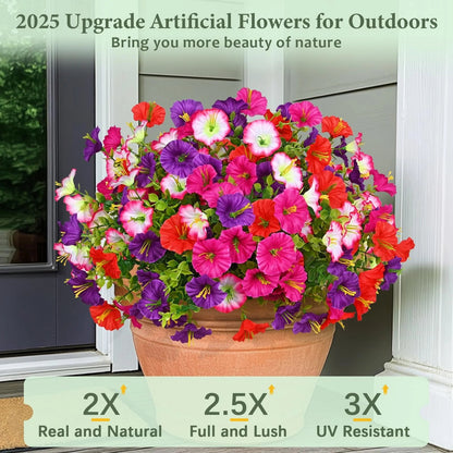 🔥Last Day 49% OFF🔥UV Resistant Artificial Petunias Flowers