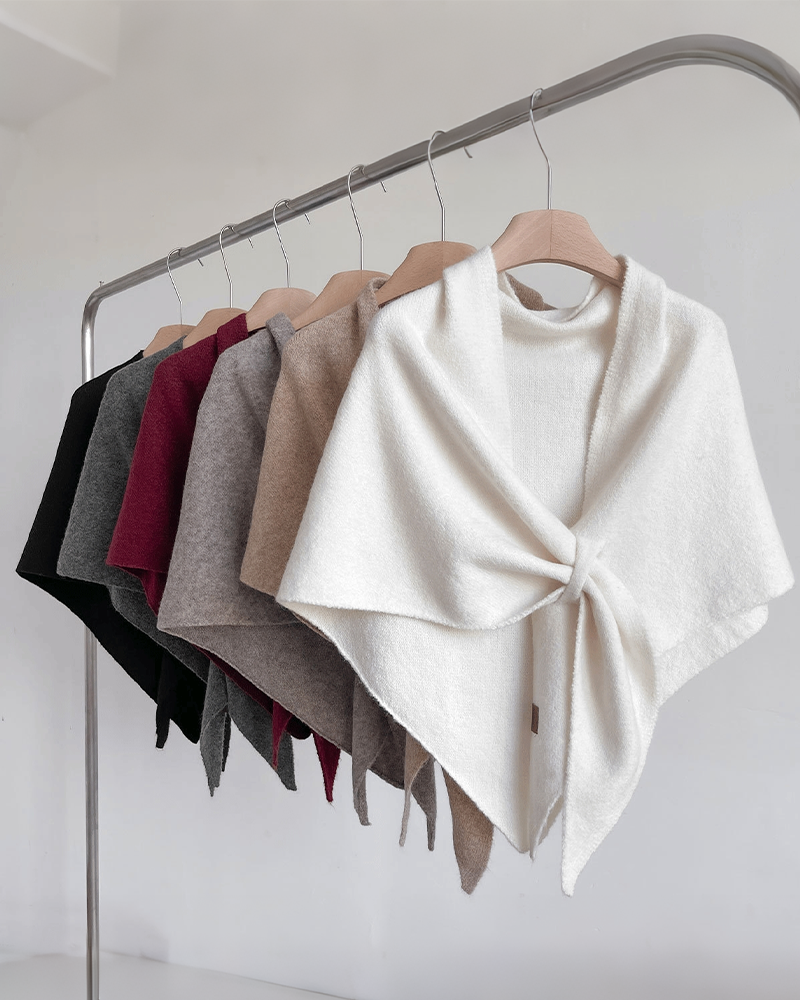 Women's Solid-Color Soft Scarf Shawl
