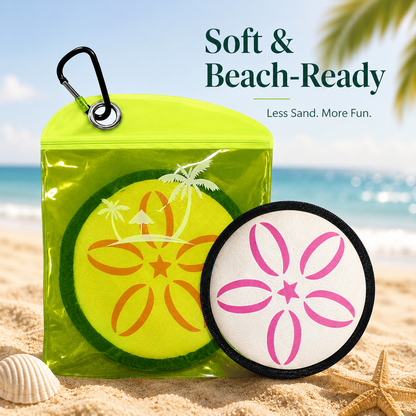 Must-Have Beach Sand-Removal Bag — Gentle, skin-friendly formula featuring seven natural ingredients and coconut oil; talc-free—an essential for your beach trip.