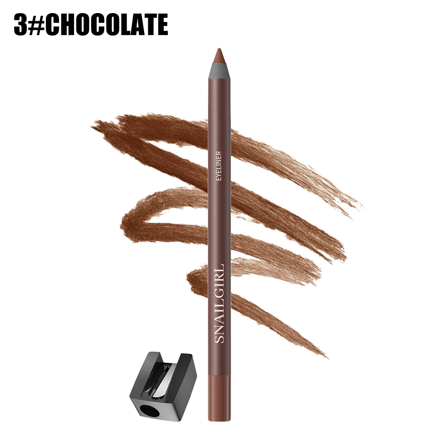 🌟Hot Sale🌟24 HR Waterproof Eyeliner Duo Sharpenable Eye Pencil